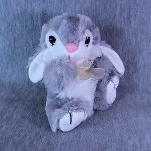DAN DEE THUMPER Bunny Rabbit from Bambi Movie Plush 7" Animal Stuffed‎ Gray Toy
